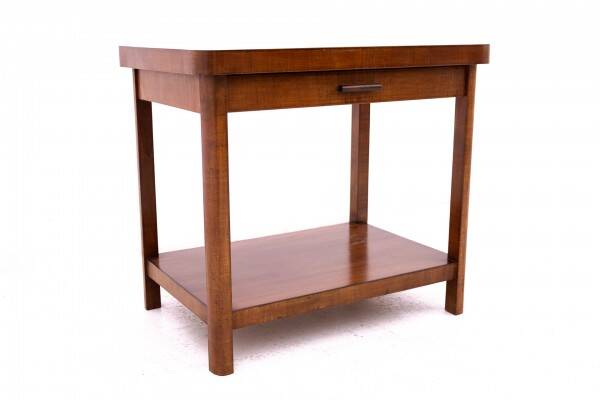 Art Deco side table from the first half of the 20th century, Poland