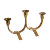 Vintage brass chandelier 1970