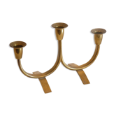 Vintage brass chandelier 1970