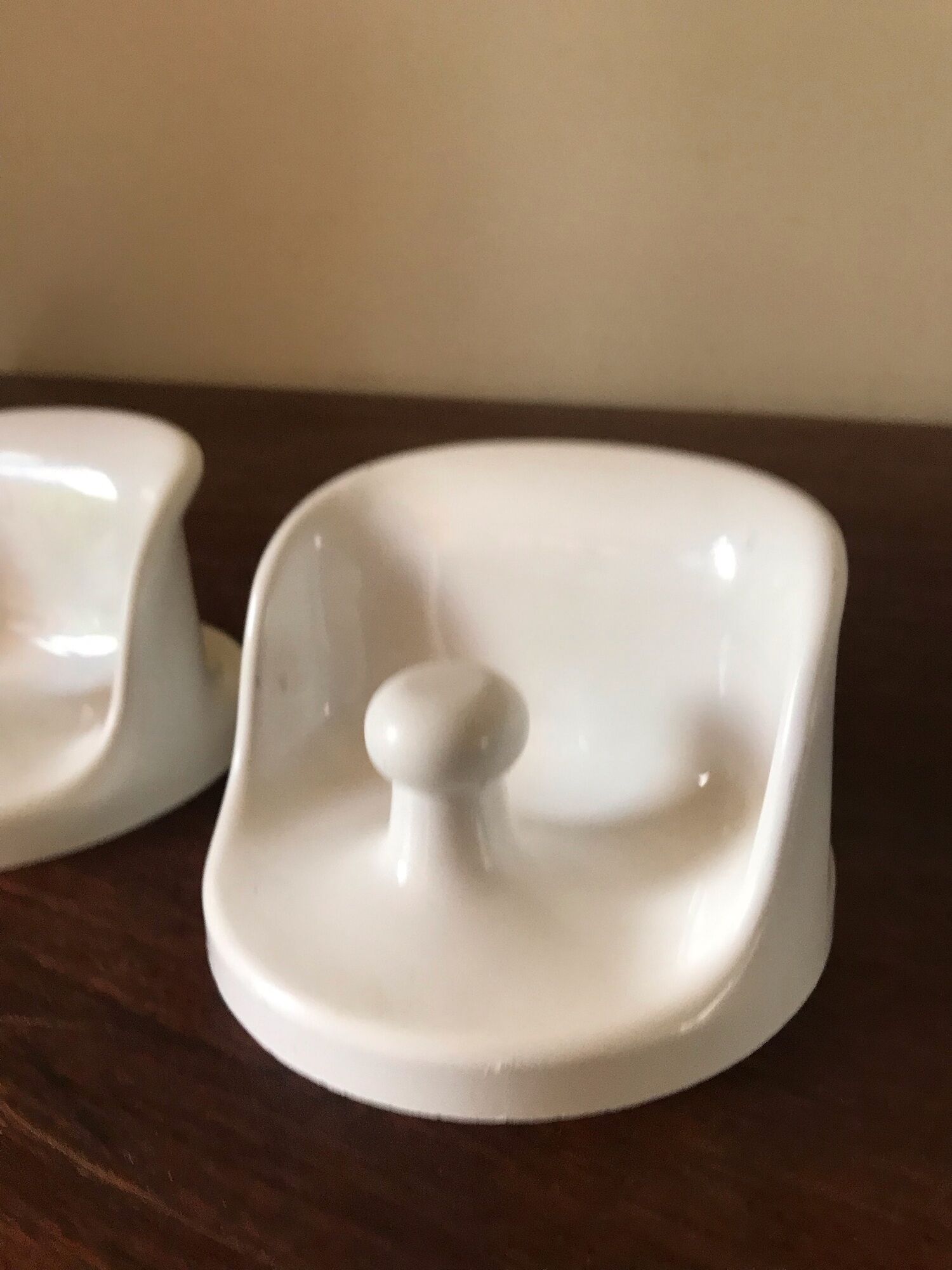 Pair of olaf von bohr hooks for kartel Annees 70