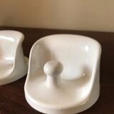 Pair of olaf von bohr hooks for kartel Annees 70