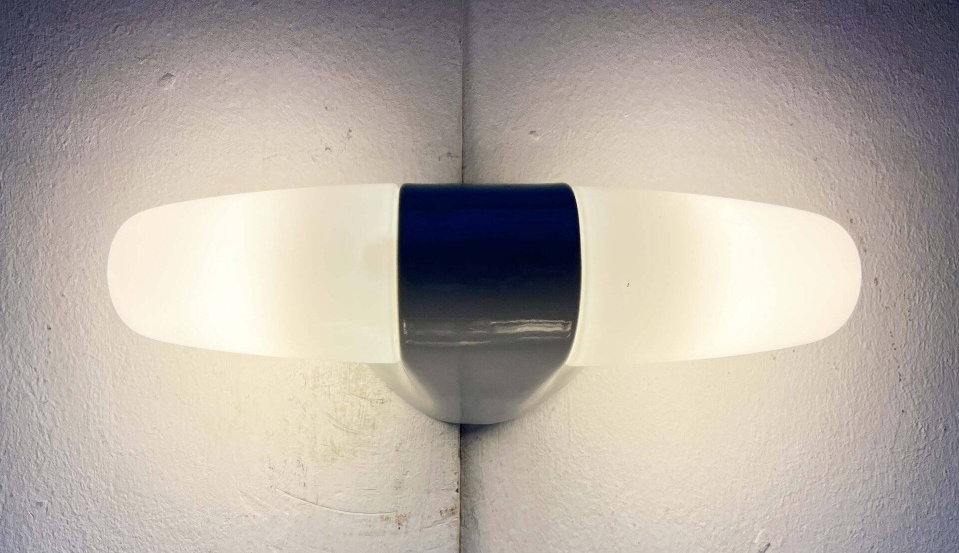 6068 mirror applique in mid-century modern style by Wilhelm Wagenfeld for Lindner, 1950s.