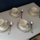 4 cups and 4 under cups model guirelande . Saint Amand and hamage
