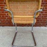Chair Cesca model by Marcel Breuer with armrests B64