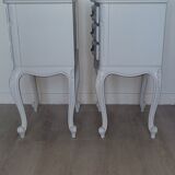 Louis XV style bedside tables