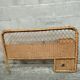 Vintage 50s rattan headboard
