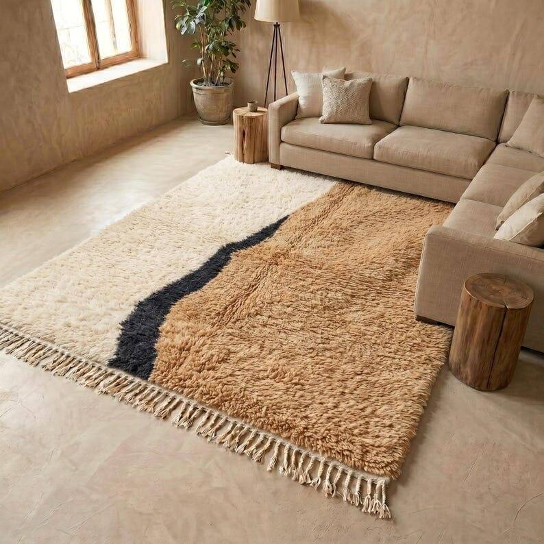 Handmade traditional Berber rug 150/250 cm