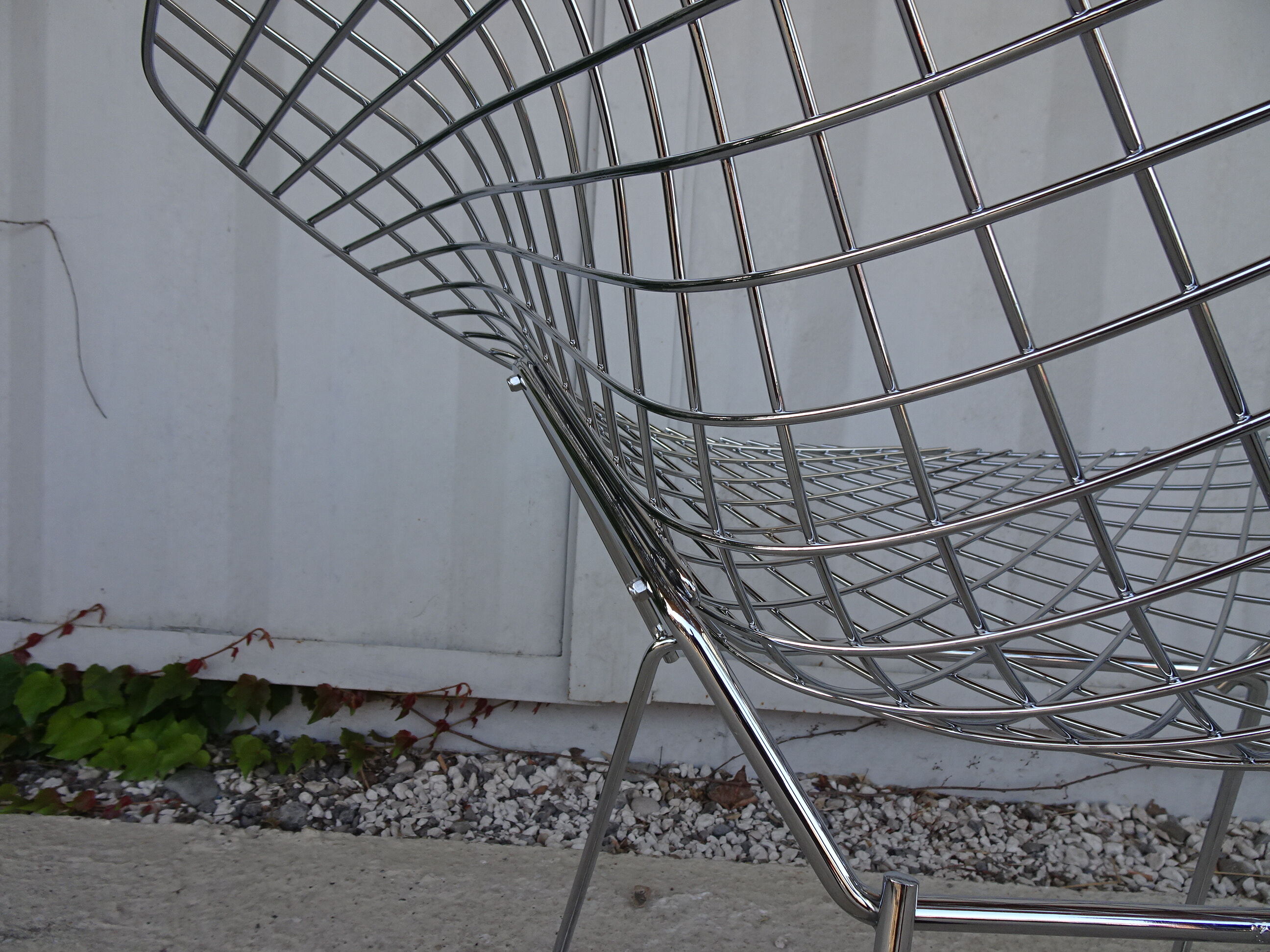 Fauteuil diamant par Harry Bertoia estampillé Knoll
