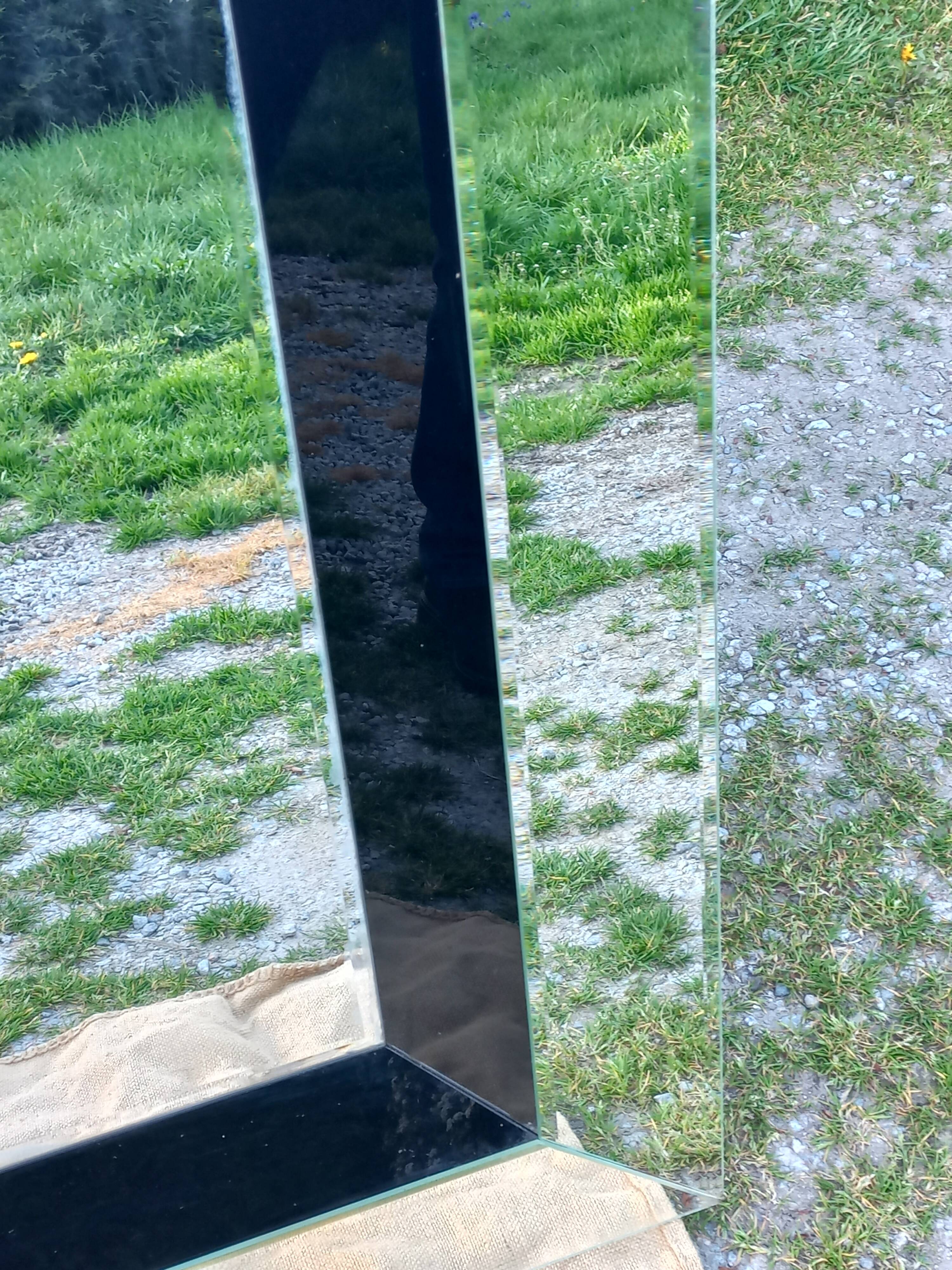 70s/80s design mirror made in Belgium