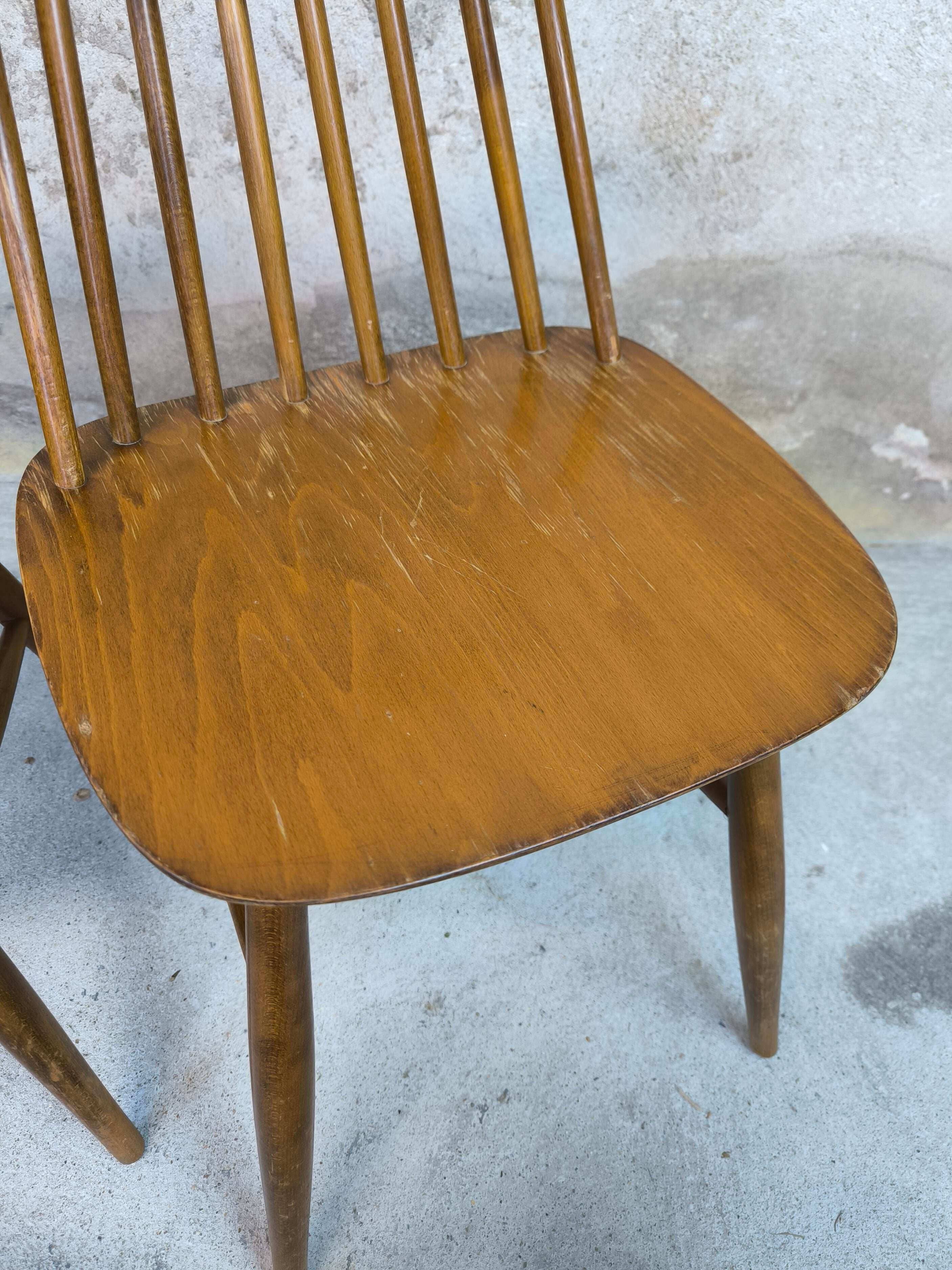 Pair of vintage Scandinavian chairs.
