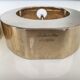 Pair of brass candle holders, Kolback