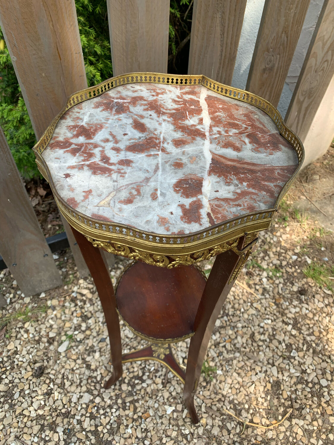 Selette / console high style louis XVI late 19 th