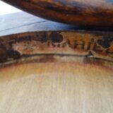 Set de 2 anciens tabourets Mahieu