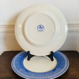 Set of 2 Vintage Churchill Out of the Blue Plates Inspired by Mary Gilliatt