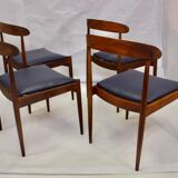 4-Pack Scandinavian chairs 1960