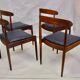 4-Pack Scandinavian chairs 1960