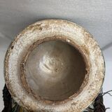 Berrada covered 62 cm amphora in faience of fez morocco