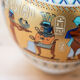 Kaiser "Theben" set of 2 porcelain vases, Egyptian motif.