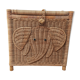 Coffre éléphant rotin