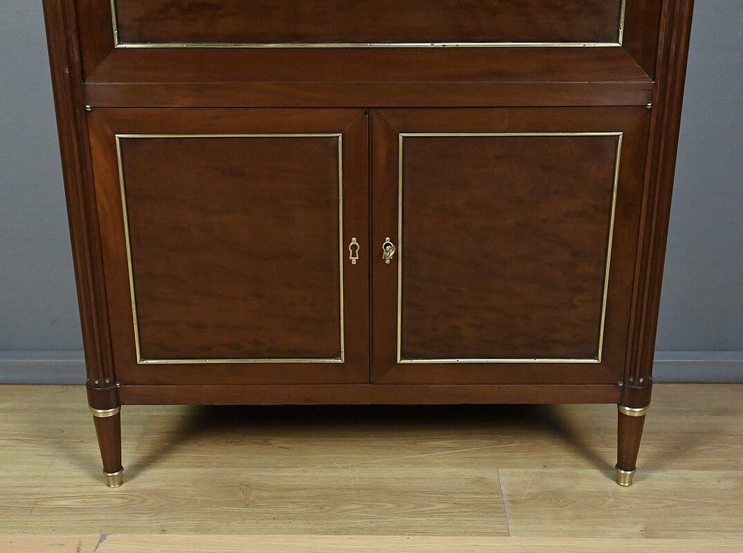 Mahogany secretary, Louis XVI period – late 18th century