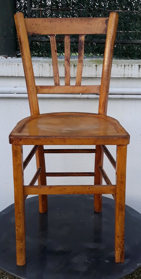 Chaise de café " Baumann " années 50