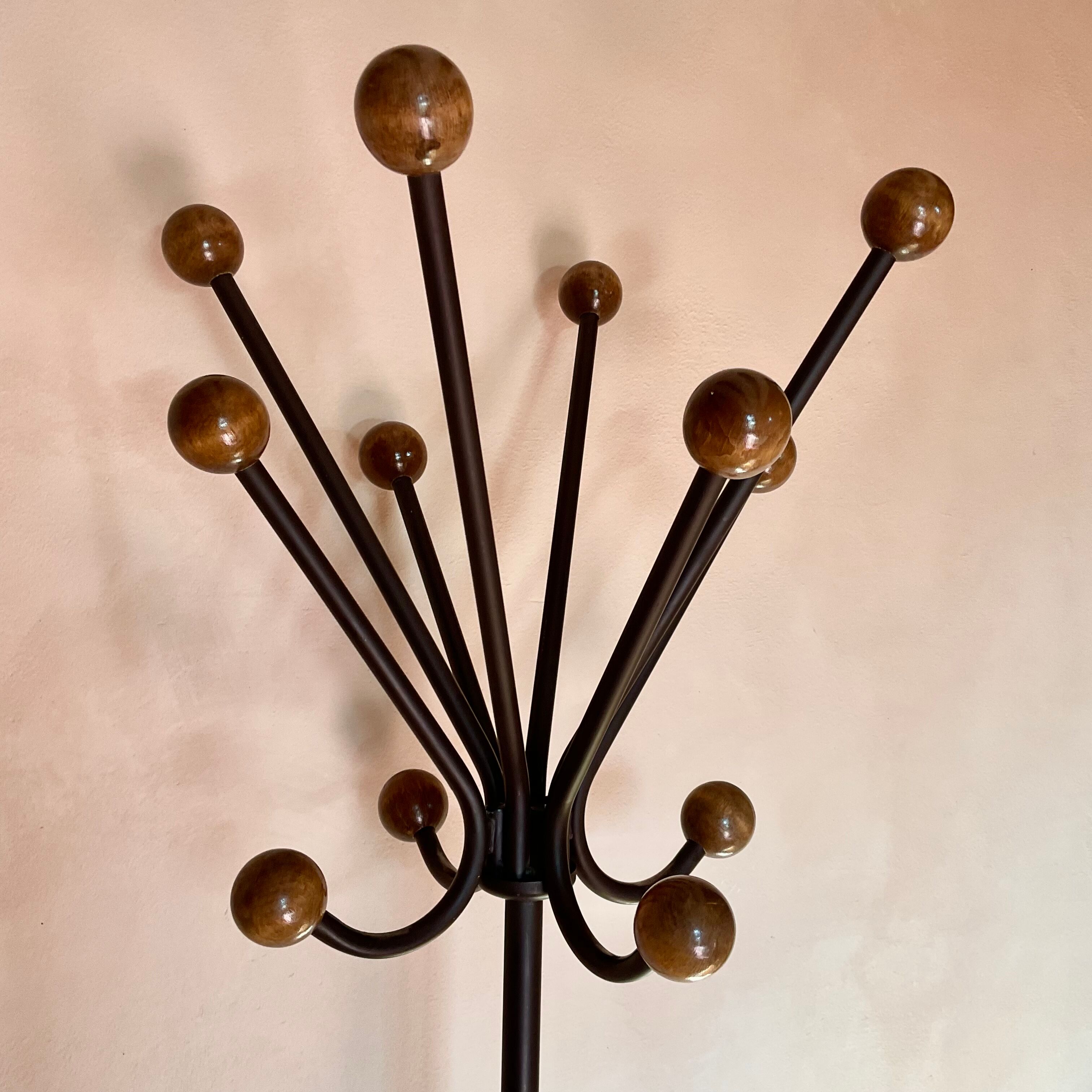 Vintage parrot coat rack