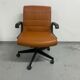 Fauteuil Richard Sapper édition Knoll cuir cognac