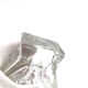 Brutalist Vase Ingrid Glashütte 3085 Transparent Glass 70s