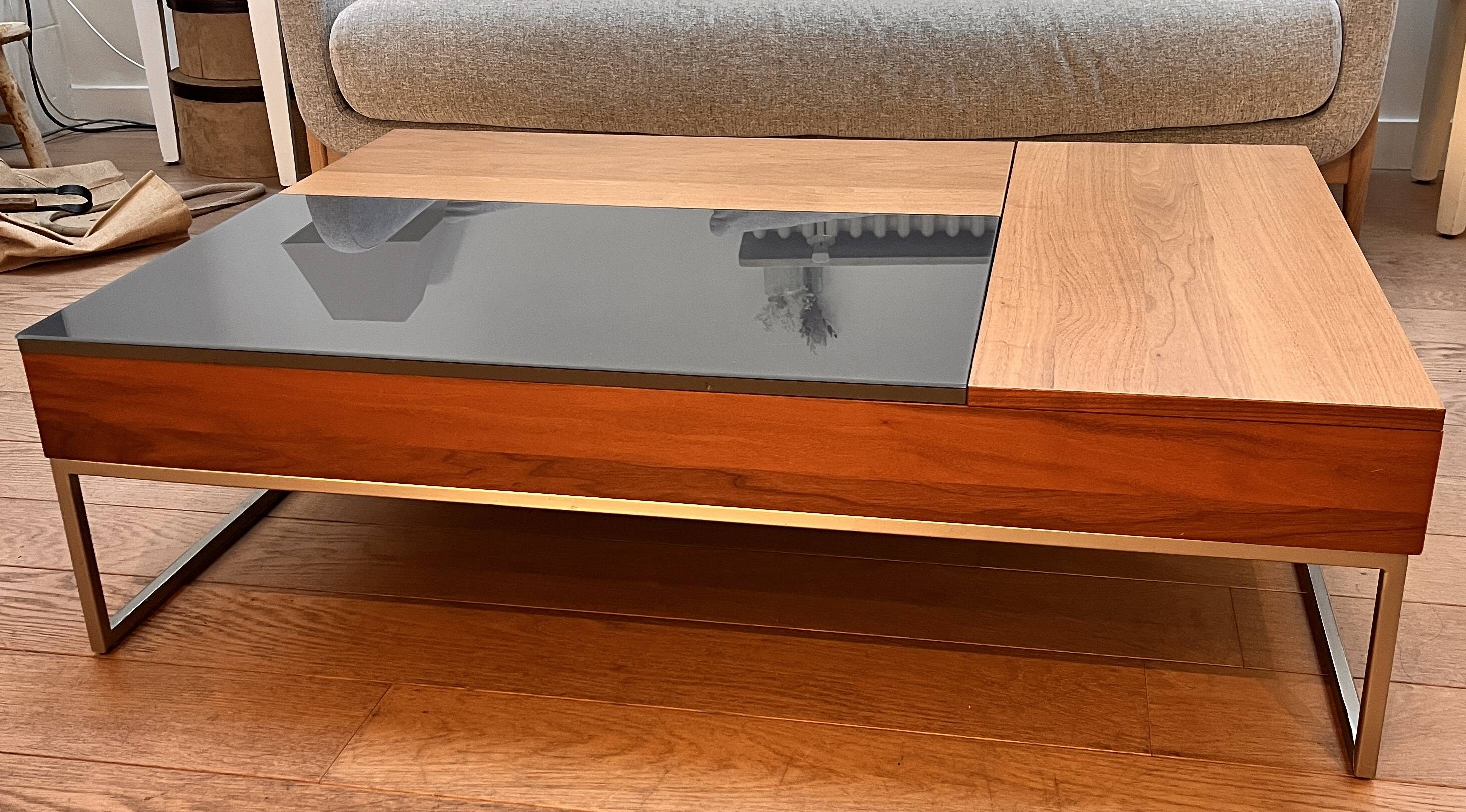 Table basse BoConcept avec rangements