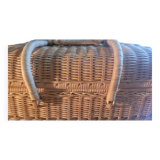 Rattan suitcase 70's