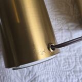 Pair of lamps signed by Jean Perzel – cylindrical with an oblique opening.