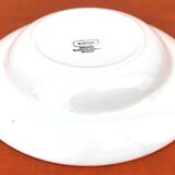 1950s Deep Plate Earthenware Digoin Sarreguemines Marsac model