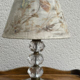 Paire d’abats- jour artisanale vintage