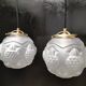 Glass ball pendants