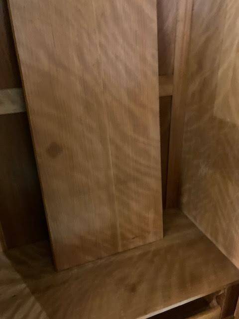 Large art deco 3-door wardrobe