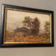 Provencal painter painting Devouassoux