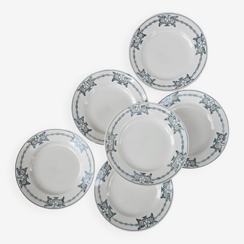 Flat plates x6 St Amand