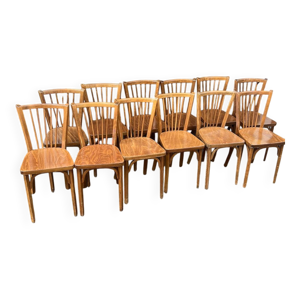 (lot) 12 chaises bistrot
