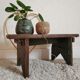 Old farm bench