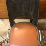 Set of 4 chairs model Barrel Manhattan circa 1970