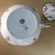 Large Sarreguemines teapot late 19th century