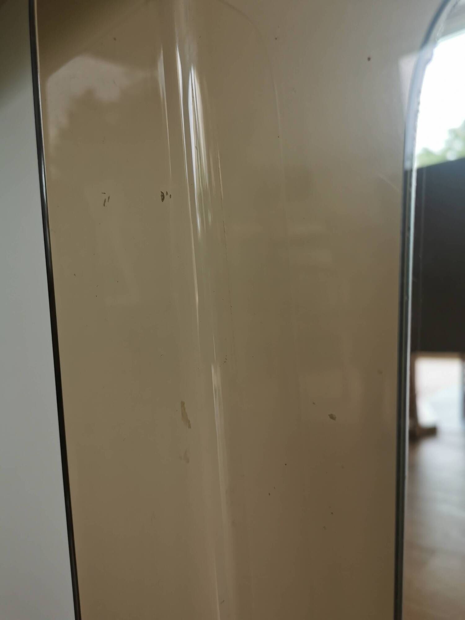 Vintage Wall Mirror with Shelf: 1970s Hollywood Regency Decor