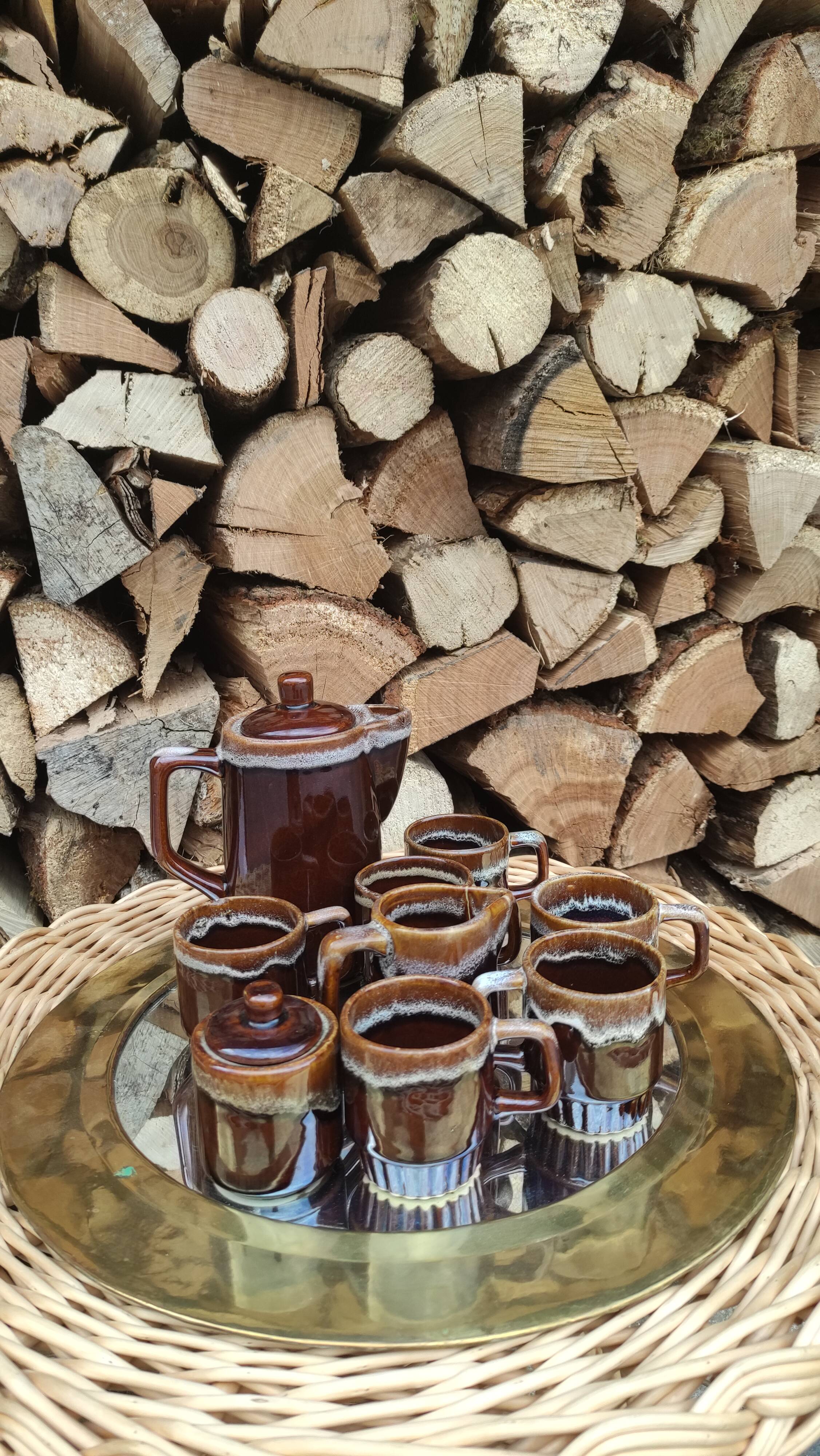 Vintage ceramic coffee or tea set