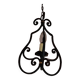 Vintage wrought iron chandelier