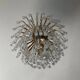 70s crystal tassel cascade chandelier
