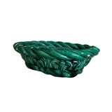 Vallauris Green Glazed Ceramic Bowl
