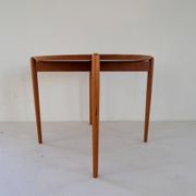 Mid-century modern teak side table/tray Sweden 1960s