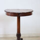 Antique Walnut Gueridon Table, Italy, 19th Century