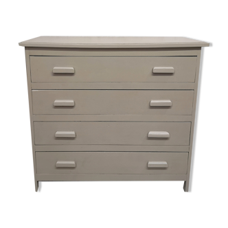 Vintage Parisian dresser 50 60 shabby patina