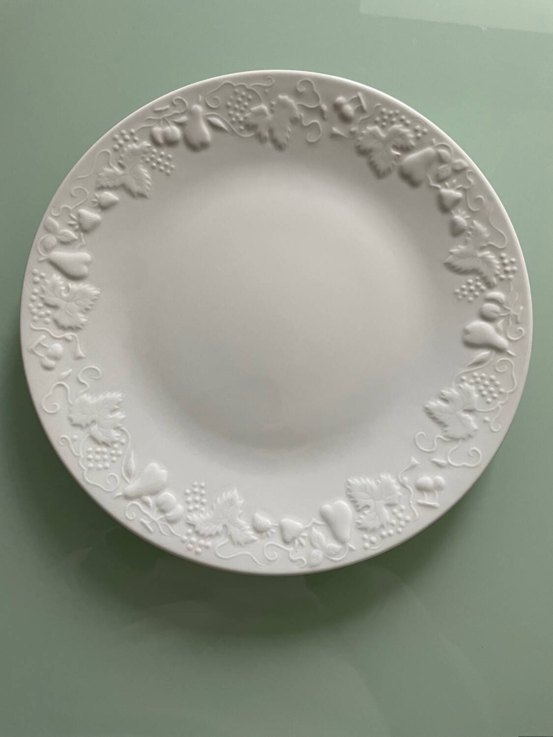 Limoges porcelain plate (Deshoulières Manufacture)